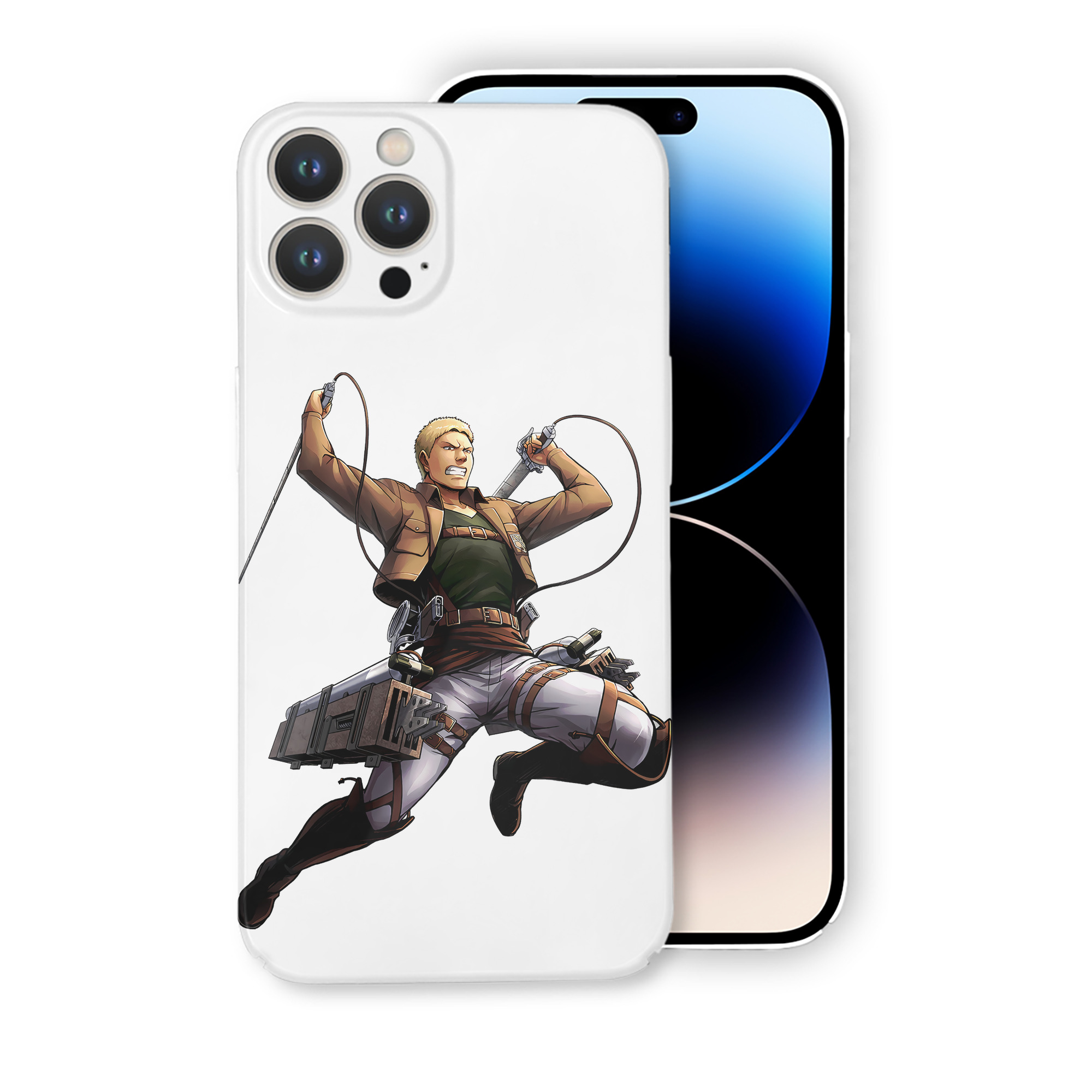 （画像用） 進撃の巨人 ライナー・ブラウン Attack on Titan Reiner Braun 【iPhone 14シリーズ対応】ハードケース
